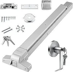 push bar fire door lock